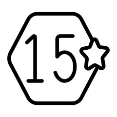 number 15