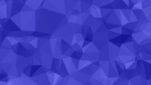 Elegant Triangular Movement: Colorful Symphony of Motion Across the Screen in Abstraction