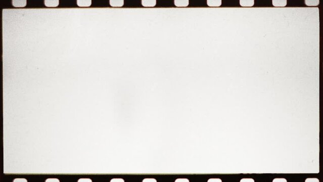 Single frame 35mm film overlay glitch