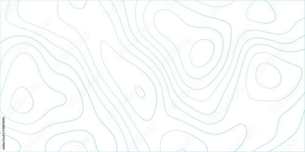 Poster topographic map background geographic line map with elevation assignments. geographic contour map pa