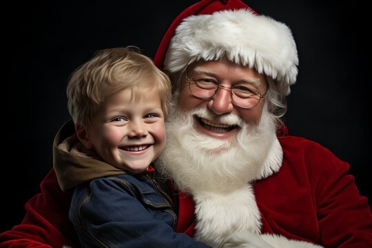 Festive santa claus new years pictures to spread holiday cheer and celebrate the festive season
