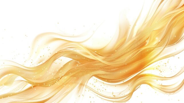 vector magic Laine, gold color, clean white background