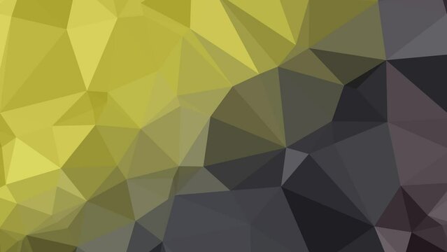 Vibrant Low Poly Speedscape: Energetic Triangles in a Cinematic Odyssey Across the Screen