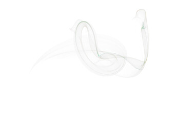 Obraz premium Flame wave transparent background