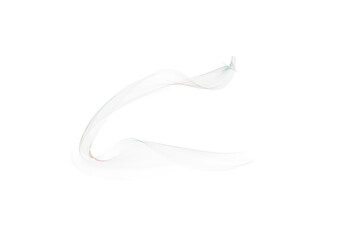 Flame wave transparent background