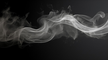 Smoke outline border asset, graphics for designers, design, black background