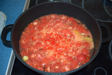 hot tomato sauce