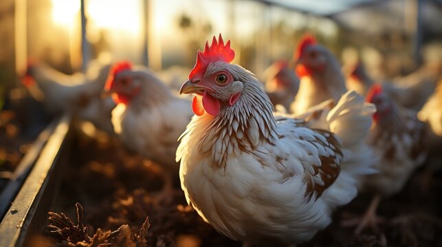 High-Quality Poultry Farm. Producing Premium Chicken and Eggs.