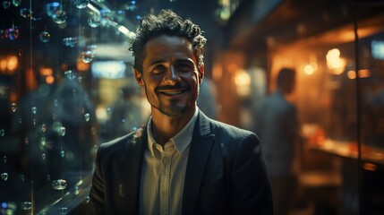 Obraz premium Holographic Telepresence Connecting People in Virtual Environments