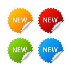 New Label collection set. Sale tags. Shopping Tags. Sale icons. New tag sign.