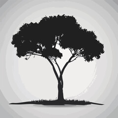 Tree icon symbol image vector illustration of the tree