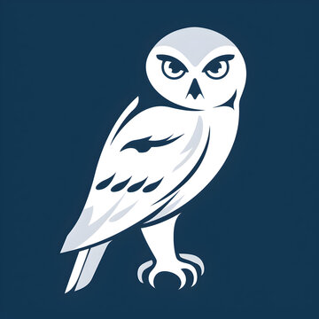 Snowy Owl Logo Design