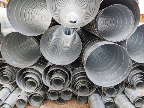 Bundles of Stacked Vent Pipes