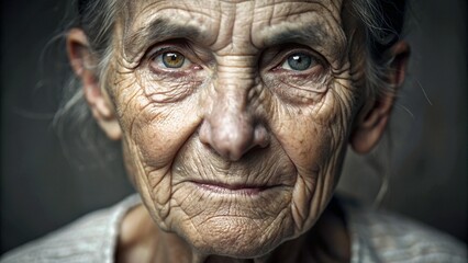 portrait of old person