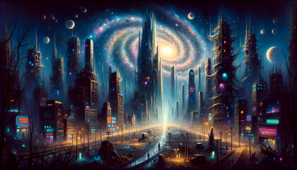 Forsaken Metropolis of the Cosmos