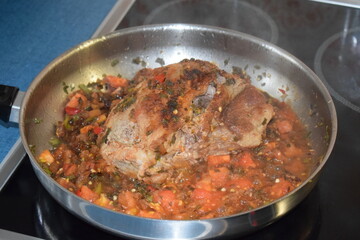 pork roast in paprika sauce