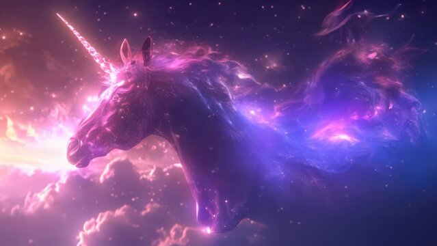 Ethereal Emissaries: Chronicles of the Unicorn Cosmos. Generative ai