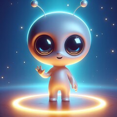 Cute little alien