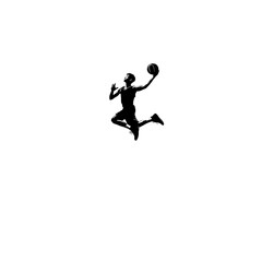 Fototapeta na wymiar Basketball Fever: Dynamic Basketball Vector Illustration Clipart