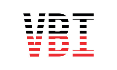 VBI three initial letter iconic line negative space minimal logo design vector template. monogram, abstract, wordmark, business, typography, minimalist, brand, company, flat, modern, unique, simple