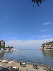 view of the coast of the sea