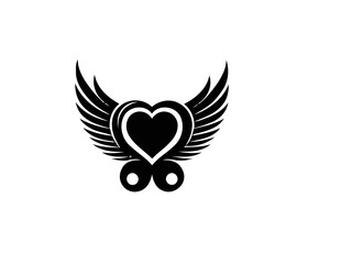 Obraz premium Hearts Aglow: Radiant Heart Vector Illustration