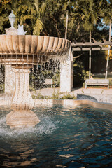 fountain in the park