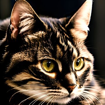 portrait gatto