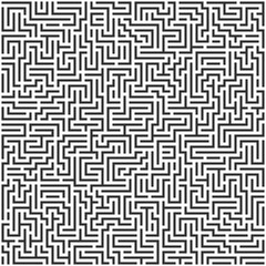 Abstract seamless pattern of horizontal and vertical lines. imitation of a maze. Background template for design and creativity
