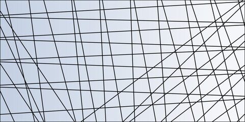 Abstract vector black line white mix back and seamless pattern with modern design, white abstract backgrounds with array of lines stroke patterns black and white illustration.