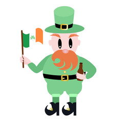 st patricks day leprechaun