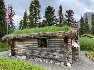 Lake Clark National Park, Alaska: Richard "Dick" Proenneke's remote cabin made famous in published memoirs and film "One Man's Wilderness" and "Alone in the Wilderness"