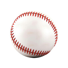 Baseball ball on transparent background