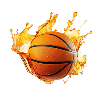 recommend clip art: Basketball ball on transparent background