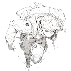 Fototapeta premium Kid's Coloring Book