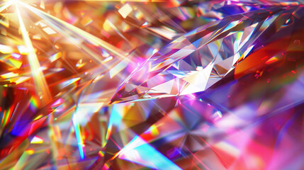 Abstract Backgrounds Prism light overlay flare crystal interference vibrant ,close-up, design element, shape, bright, light effect.