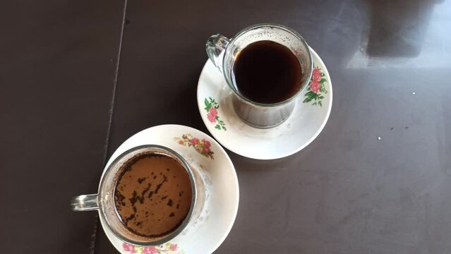 the coffee together