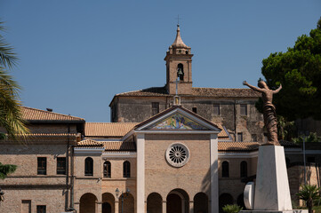 Giulianova, Marche. The sanctuary of the Madonna dello Splendore