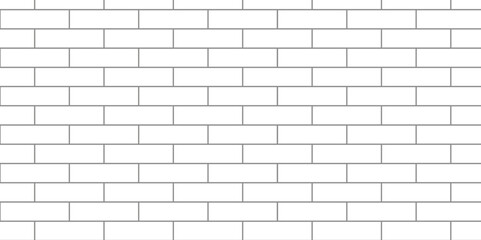 Obraz premium White brick background texture. White brick pattern and white background wall brick. 