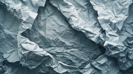 Detailed shot of a crumpled paper sheet, perfect for design projects