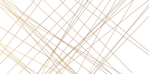 Abstract background with lines. Golden lines on White paper. Line wavy abstract vector technology line pattern background.