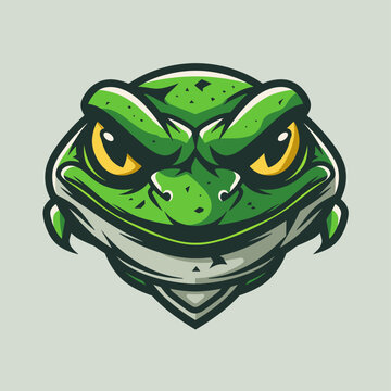 Frog esport vector logotype, logo frog, icon frog, sticker frog, symbol frog, emblem frog, toad, reptile
