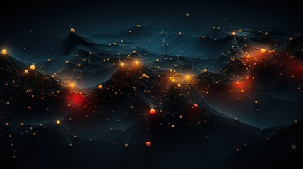 Where Particles Merge into Abstract Technological Art