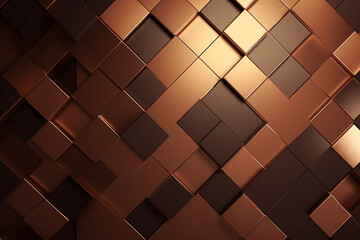 Brown color geometric dynamic background
