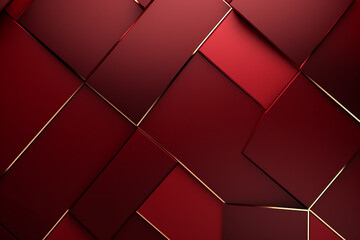 Fototapeta na wymiar Burgundy color geometric dynamic background