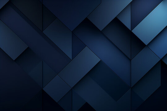 Indigo color geometric dynamic background © zerointro