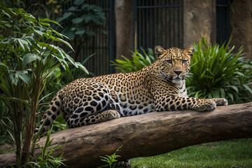 "Leopard Resting: World Wildlife Day"