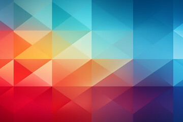 Full color geometric dynamic background
