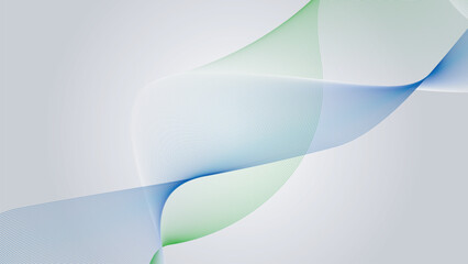 Green blue and gray curve line background wallpaper vector image for presentation