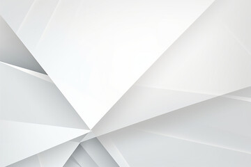 White color geometric dynamic background - obrazy, fototapety, plakaty